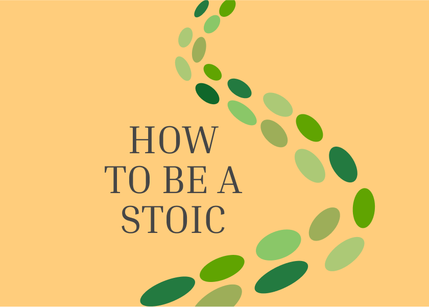 Book cover of "How to be a stoic" by Massimo Pigliucci.