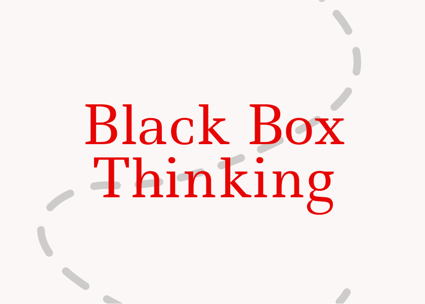 Book cover of "Black Box Thinking" by Matthew Syed.