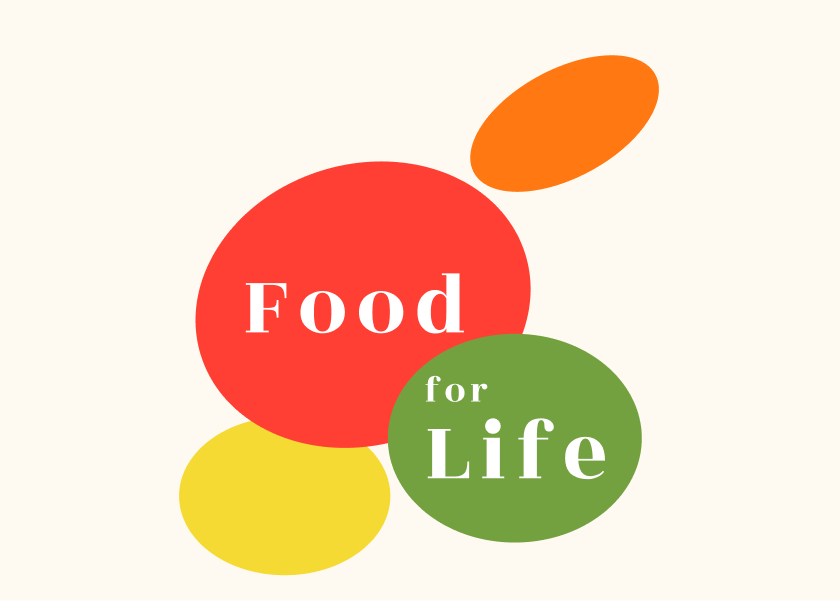 Book cover of "Food for Life" by Tim Spector.