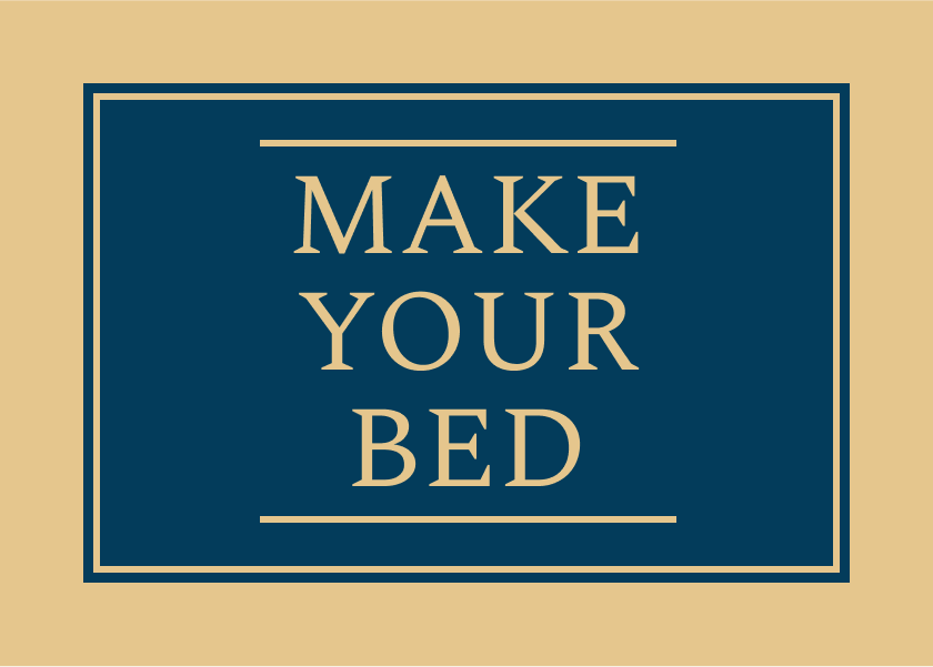 Make Your Bed by William McRaven - Summary